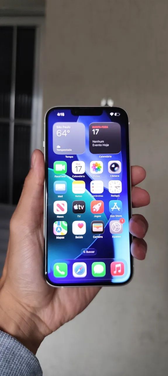 Iphone 14 branco 128gb e-SIM + brindes! - Foto 4