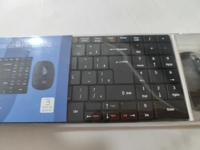 Teclado E Mouse Cs900 Usb 1600 Dpi Ajustavel Pto Multi - Foto 4