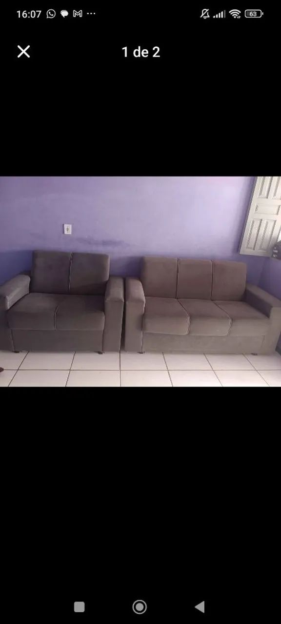 Sofá bem conservado  - Foto 2