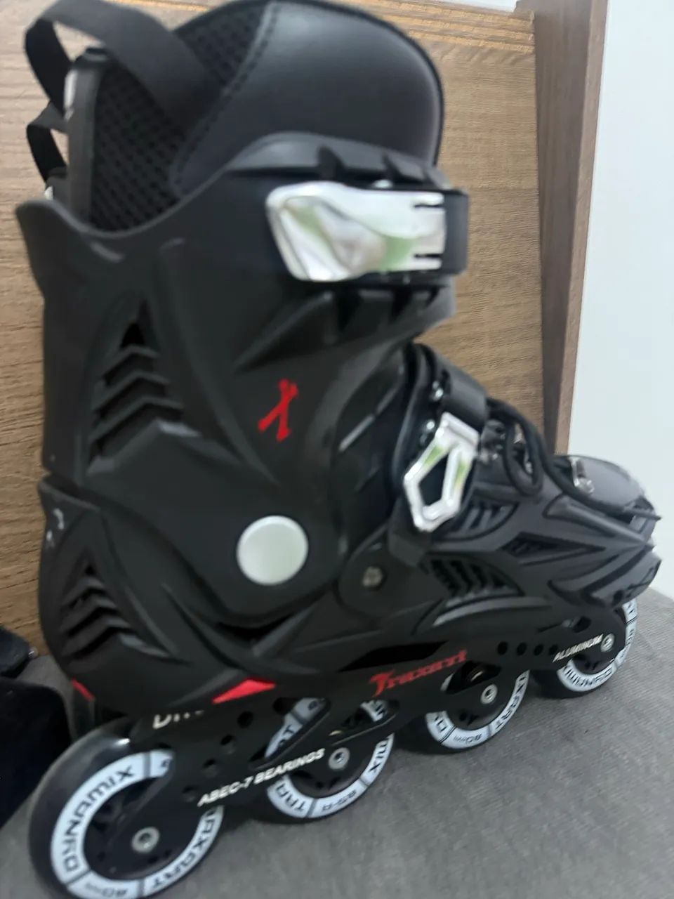 PATINS DYNAMIX PRETO V2 - 80MM ABEC-7 - Foto 5