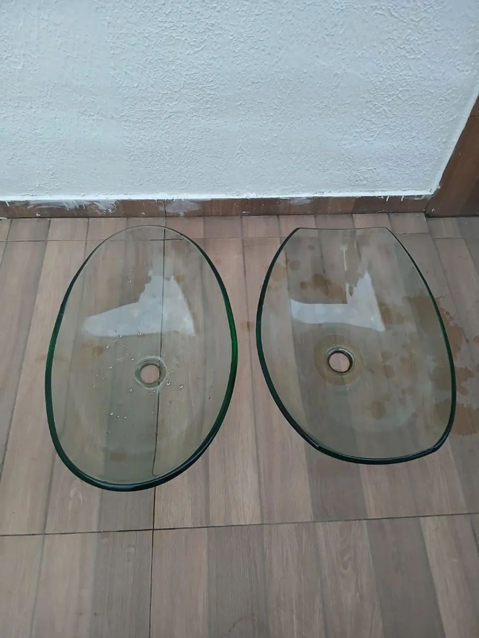 Pias de vidro em perfeito estado - Foto 4