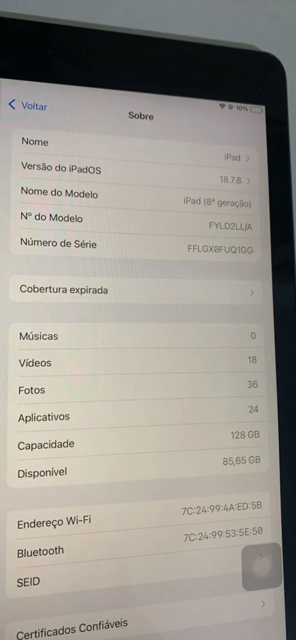iPad 8ª geração  - Foto 4