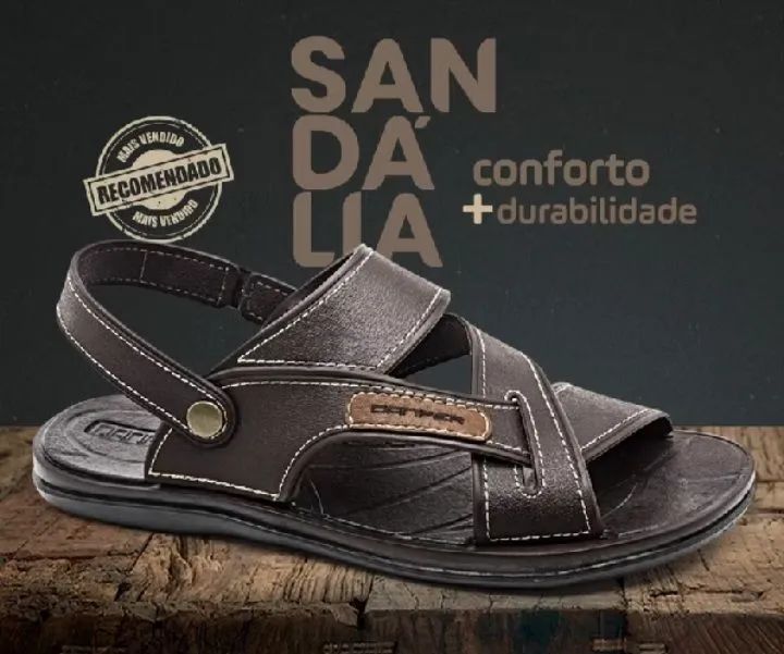 Sandália Danper 37/38 - Foto 4