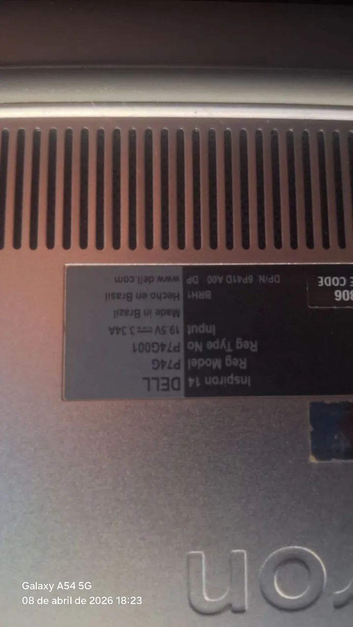 Notebook Dell Inspiron 14 7472 14 (Retirada de peças) - Foto 2