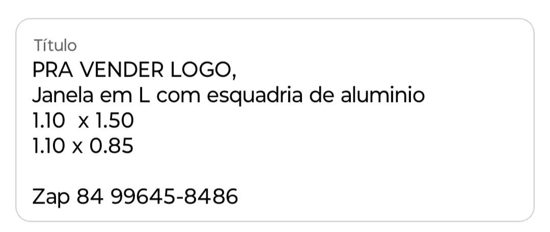 Janela de alumínio em L  - Foto 5