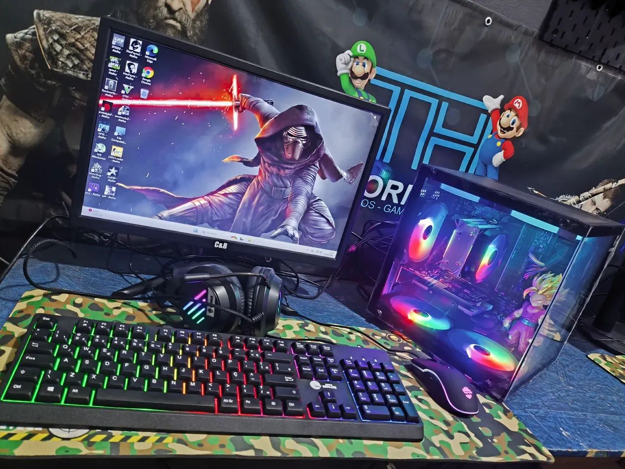 Pc Gamer/ Sem Juros  - Foto 3