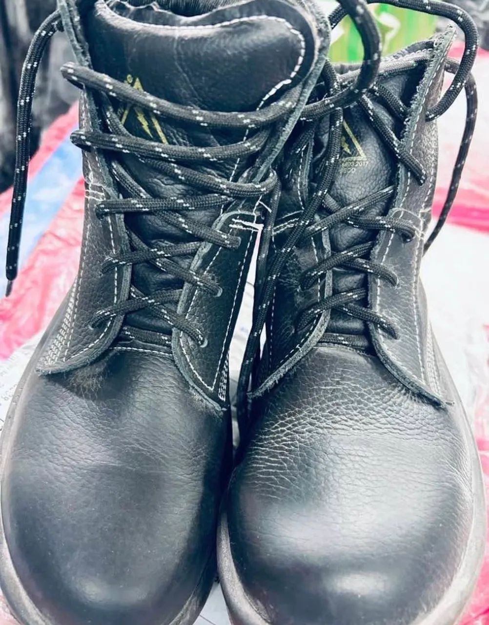 Botas de segurança!