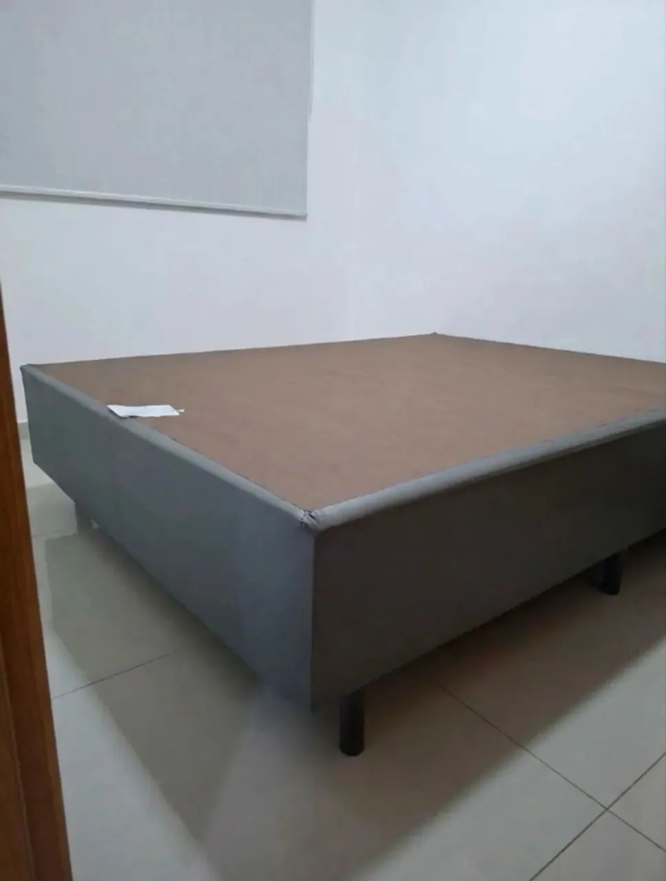 Box casal padrão cinza - Foto 2