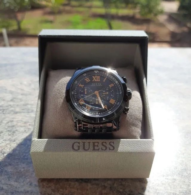 relógio guess masculino w1104g2 - Foto 4
