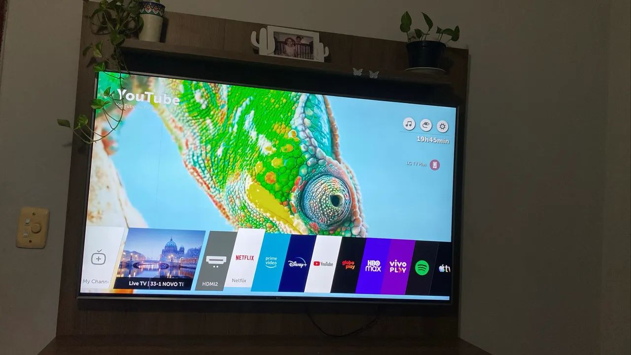 Tv LG 4k smart 55 polegadas detalhe imperceptível  - Foto 4