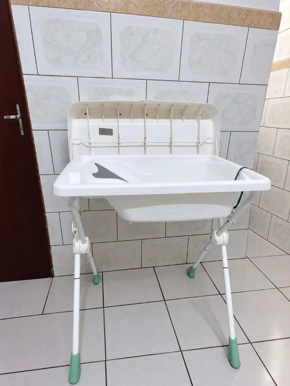 Banheira de Bebê Com Suporte e Trocador  - Foto 3