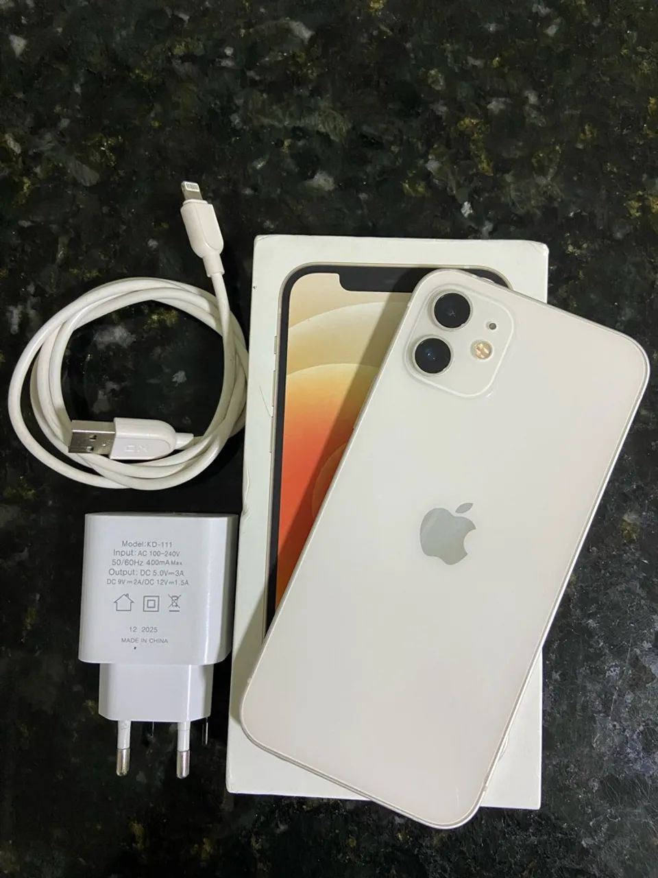  IPHONE 12 64GB Branco - R$ 1.190,00 