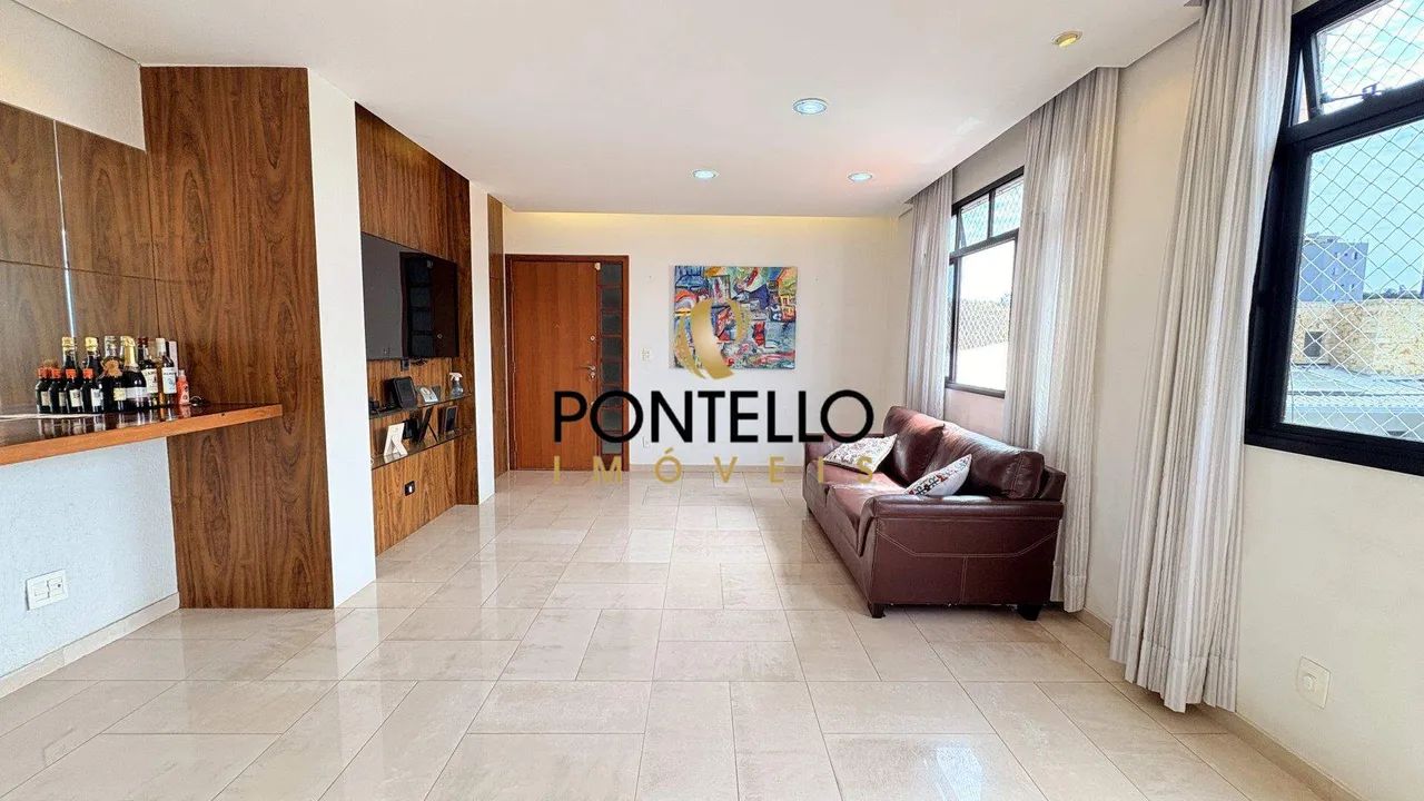 Apartamento com aproximadamente 115m² à venda  4 quartos, 1 suíte e 2 vagas  Coração Eucar - Foto 3