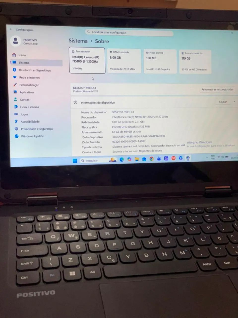 Notebook Positivo  - Foto 2