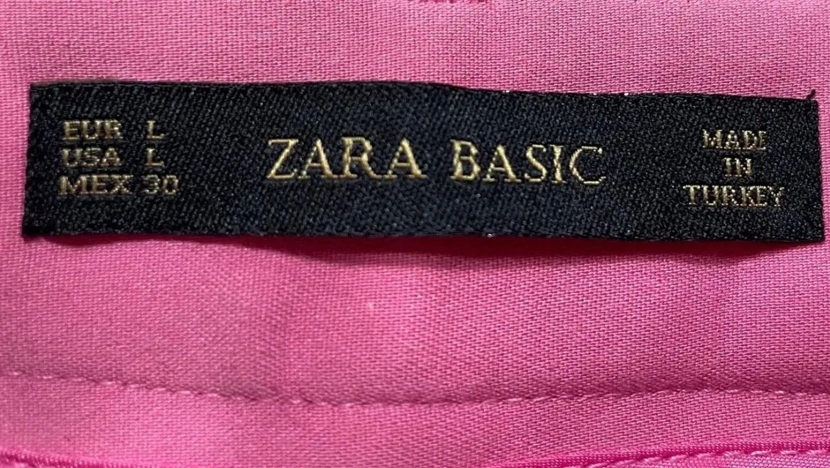 Short curto tam M / G rosa Zara Basic - Foto 5