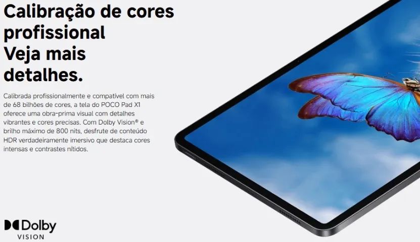 Tablet Poco Pad X1 8 Ram 256 GB Lançamento Entrega Grátis DF - Foto 6