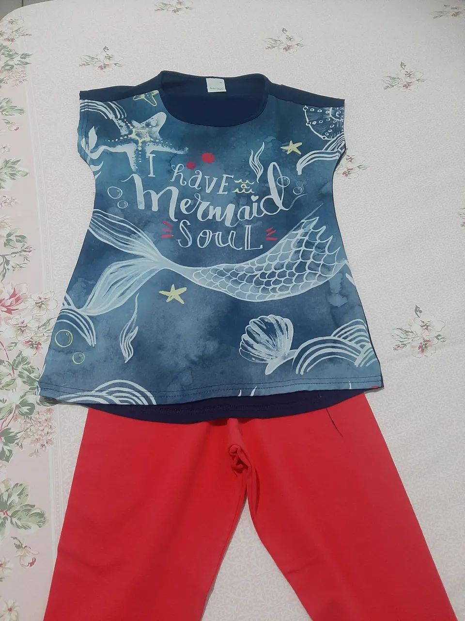 Conjunto em legging cotton - Foto 2