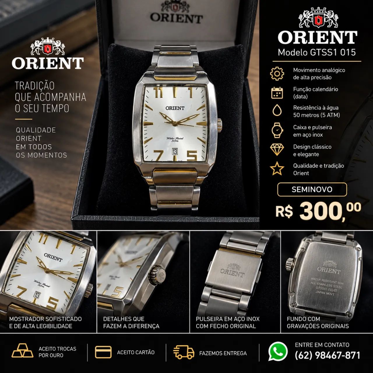 Relógio Orient 