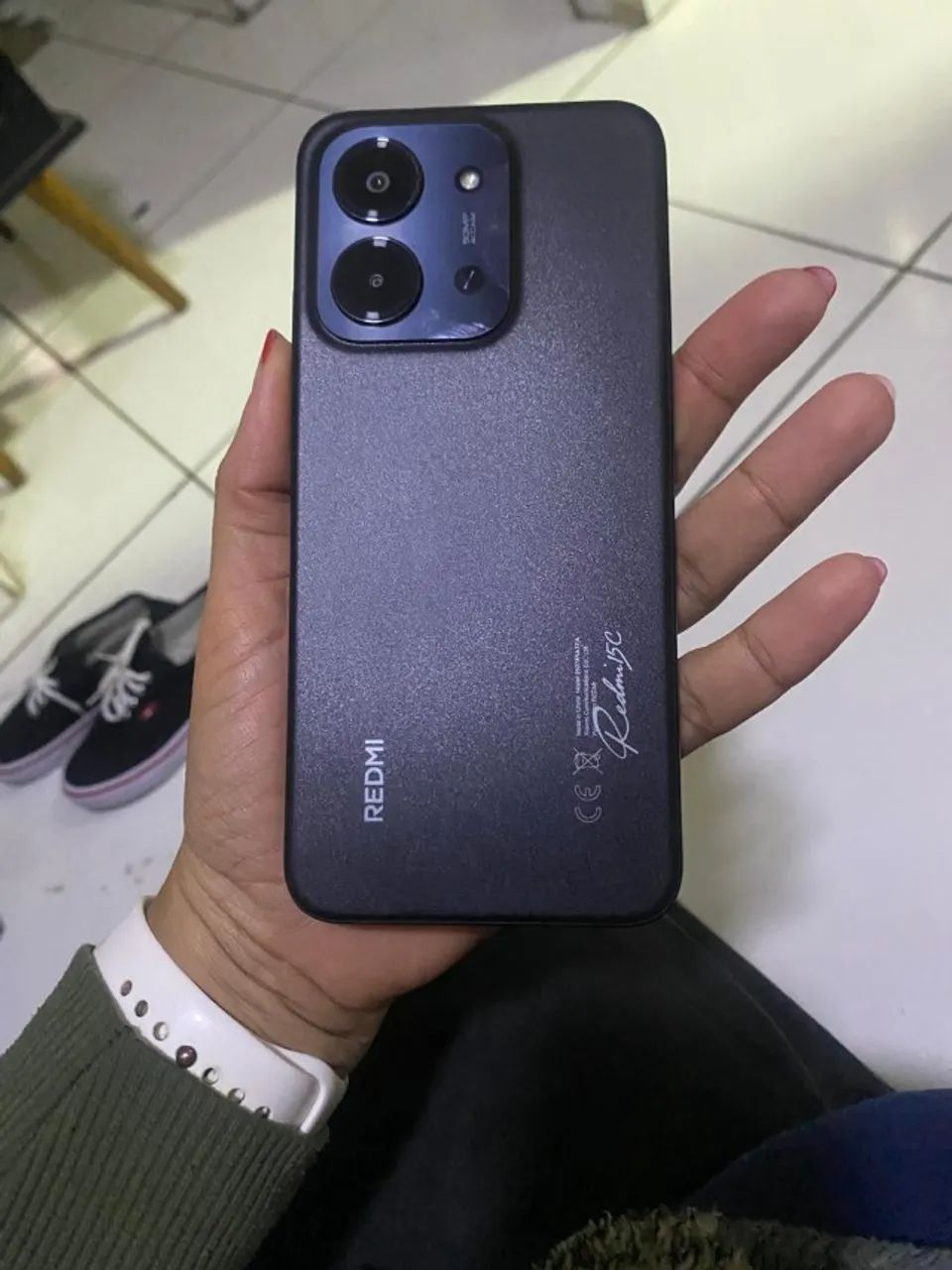 Celular redimi 15 c 3 meses de uso. Com caixa. - Foto 3