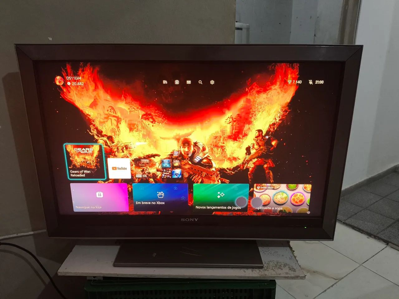 Televisão Sony bravia v2007 42plgds 