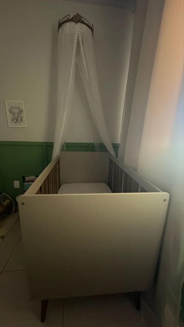 Berço Americano Isis Areia - Foto 4