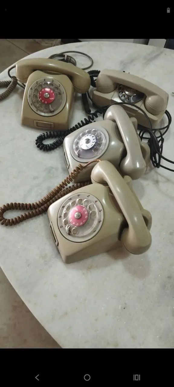 Telefones antigos 