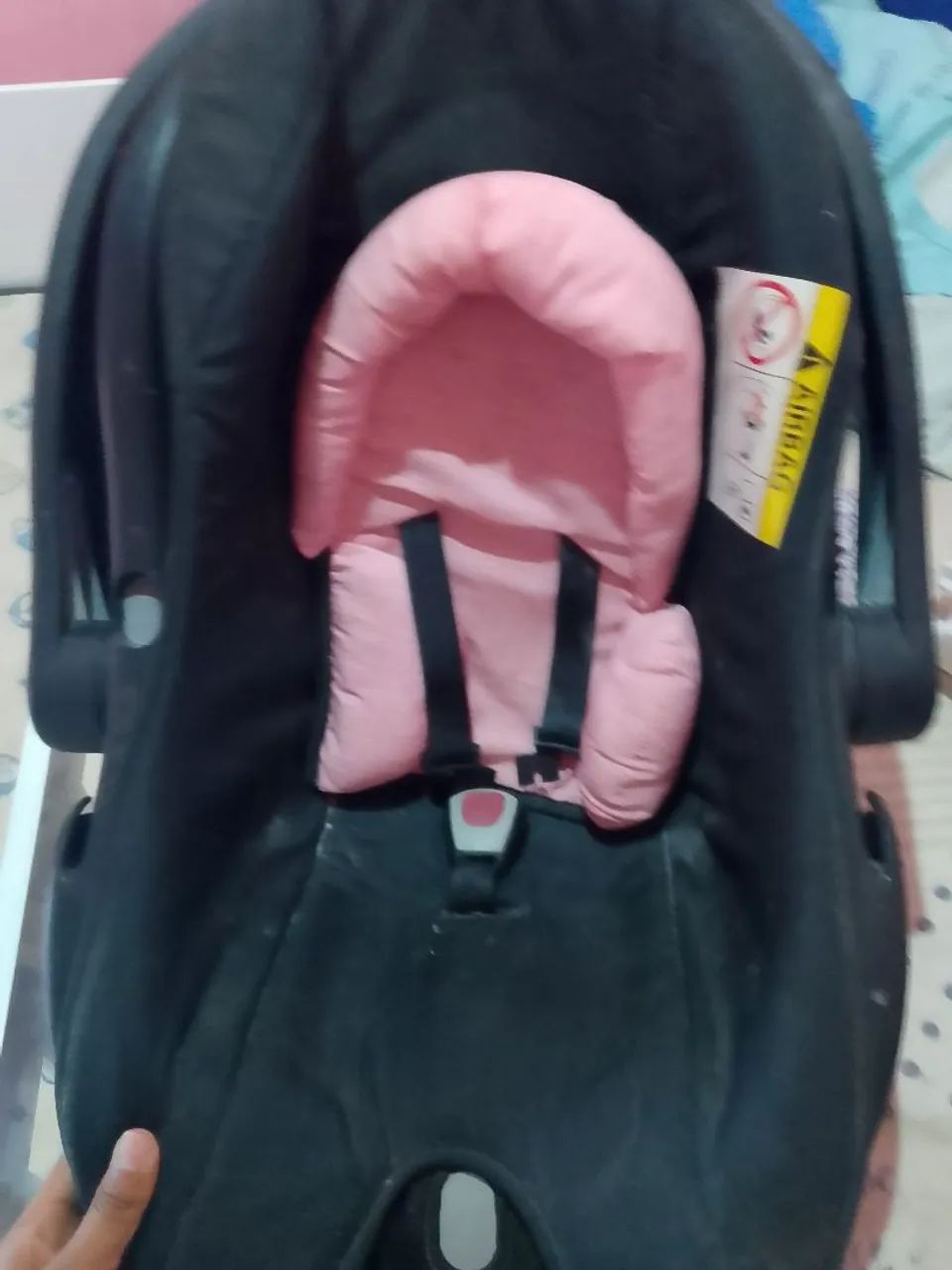 Bebê conforto e berço com colchão  - Foto 3