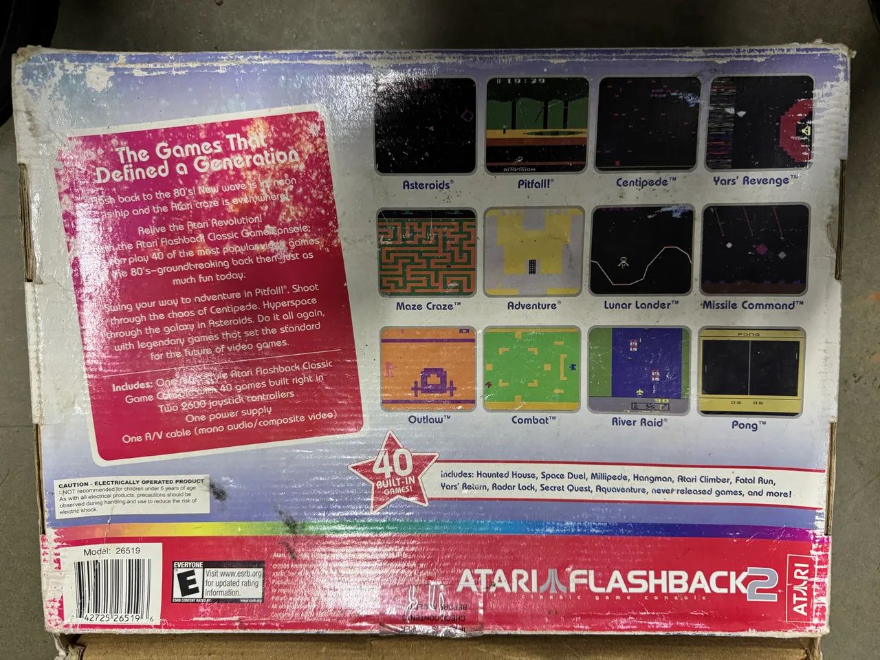 ATARI FLASHBACK 2 impecável  - Foto 2