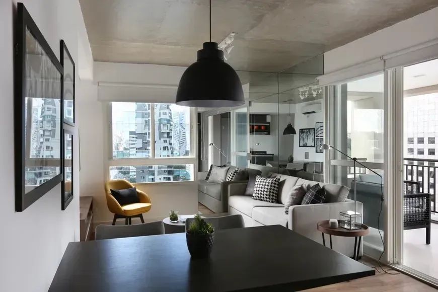 Apto reformado e mobiliado para venda com 70 m² com 1 quarto no Brooklin - SP