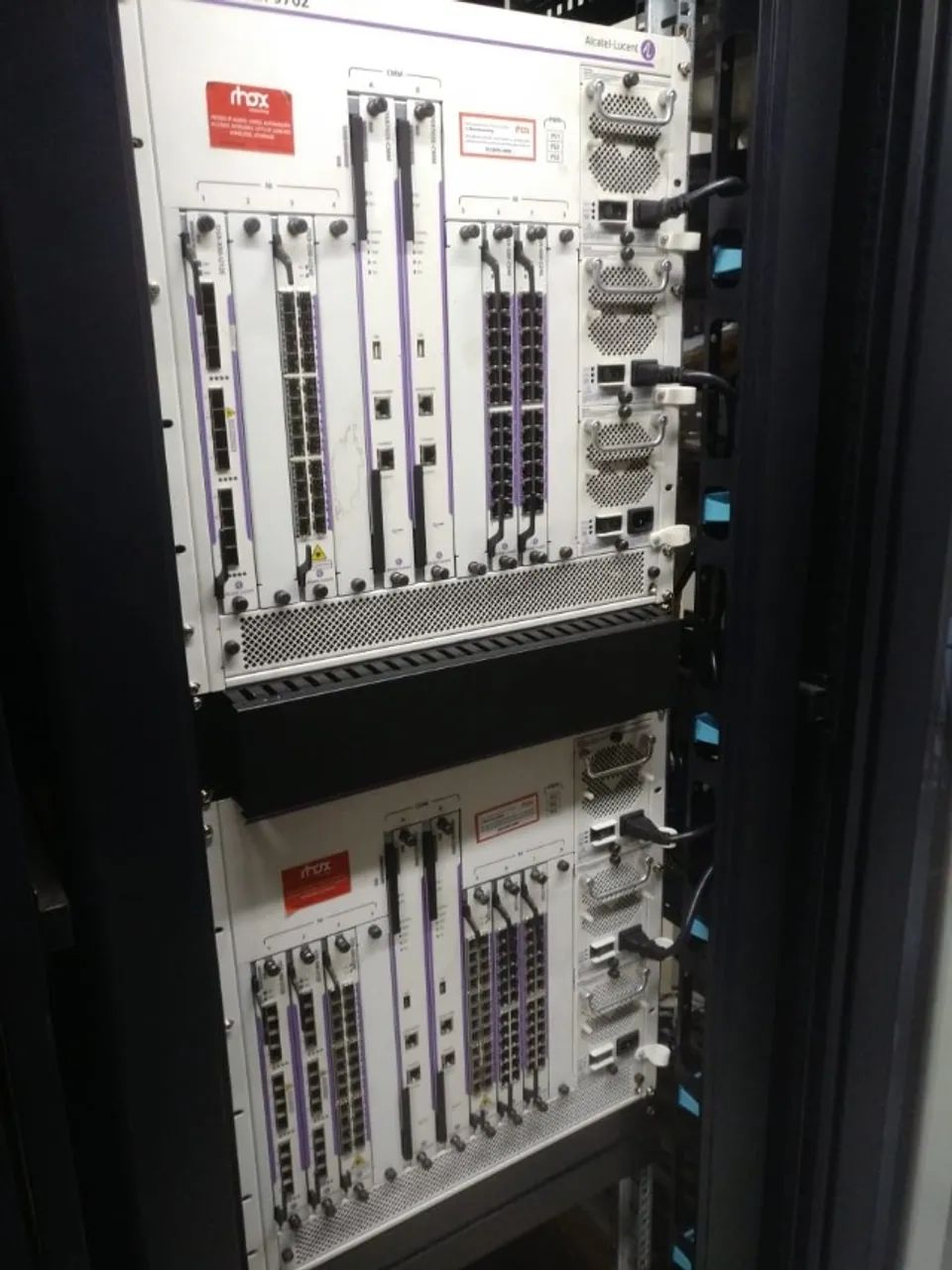 Switch de rede chassis 8 slots - Alcatel-Lucent - Datacenter  Marca: Alcatel-Lucent Modelo - Foto 2