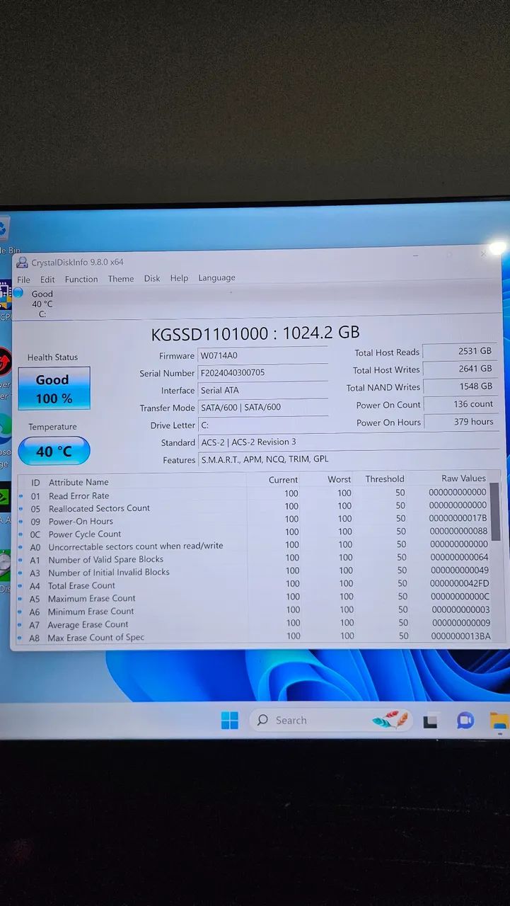 SSD 1TB JÁ FORMATADO - Foto 4