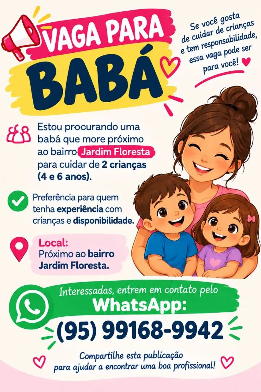Preciso de babá 