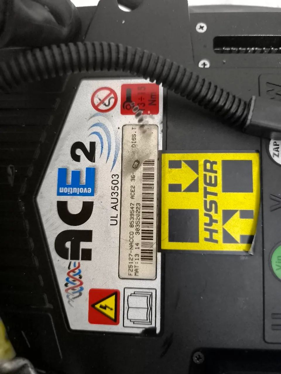  motor e controladora elevação de empilhadeira  - Foto 2