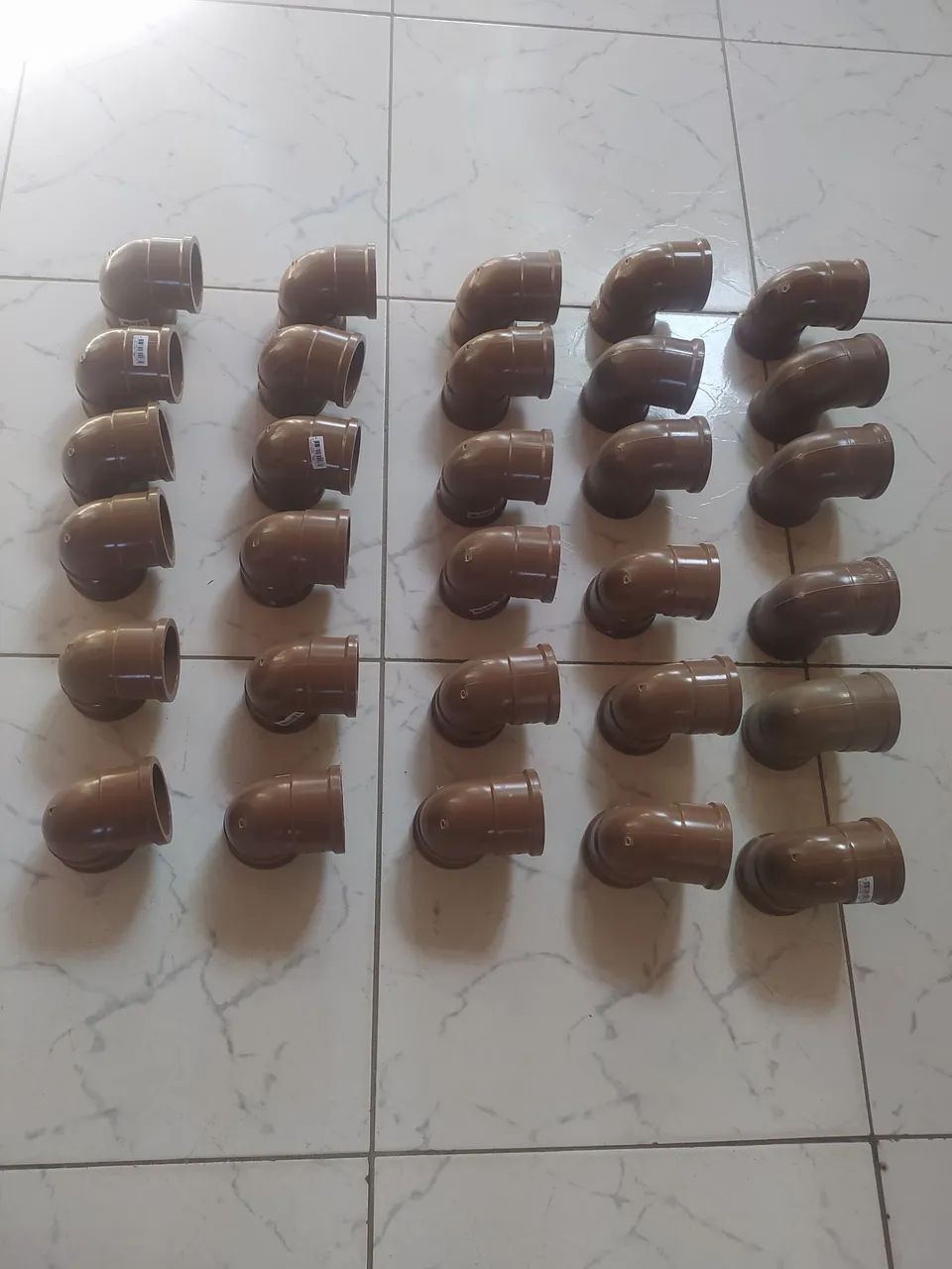 30 Joelhos PVC soldável DN60mm 1