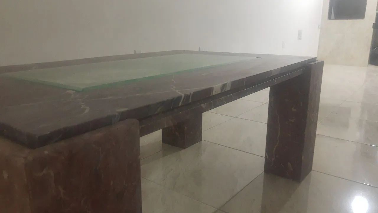 Mesa de centro de mármore roxo  - Foto 3
