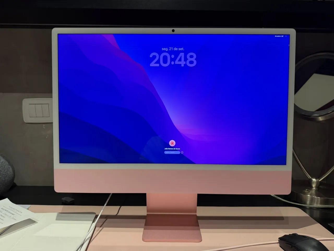 (未開封）iMac_M4/24インチ /16GB/ 256GB iMac M4 24? 16GB 256GB Retina 4.5K - Impecável - Computadores e