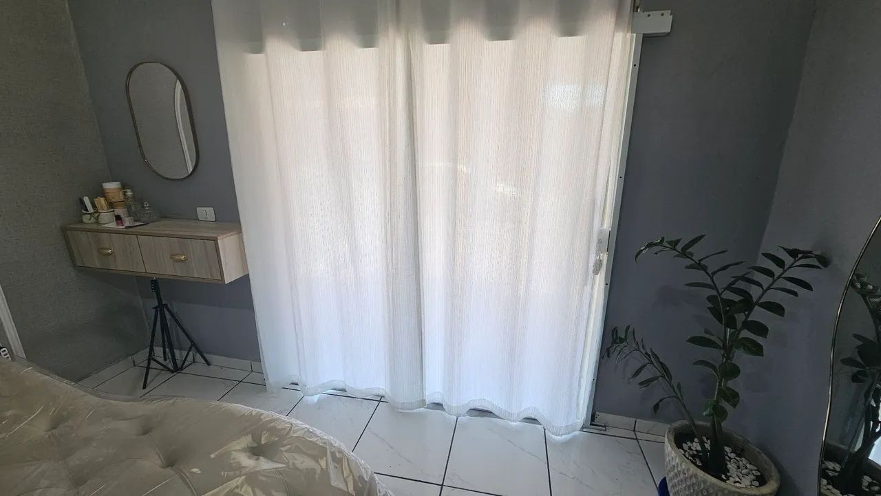 Porta de vidro e divisória em MDF  - Foto 3