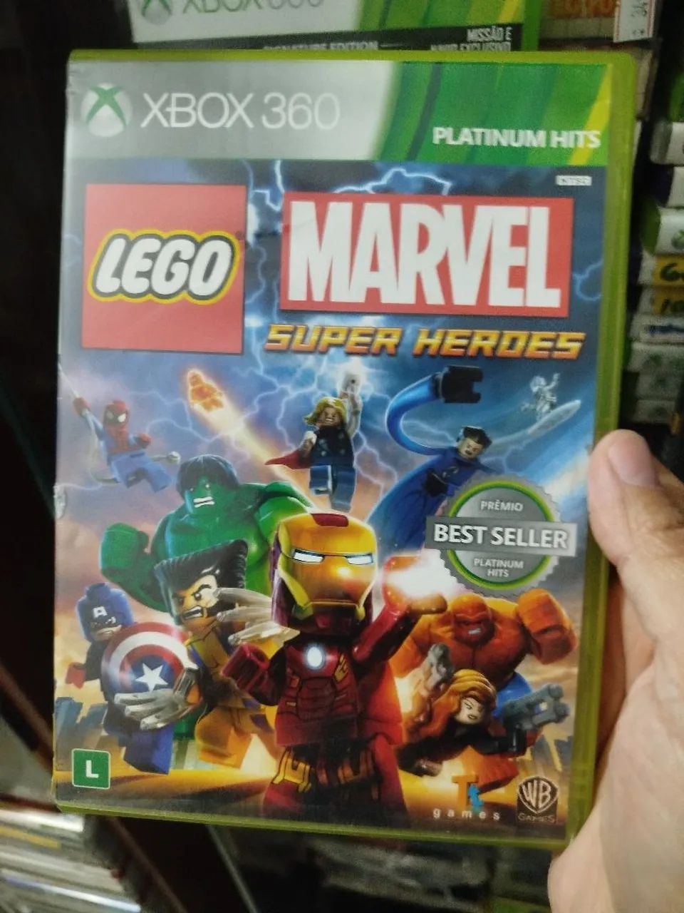 360 Lego Marvel original perfeito