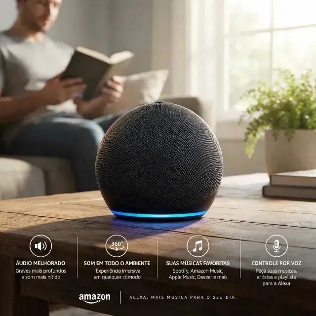 Echo Dot 5ª Geração com Alexa - Foto 2