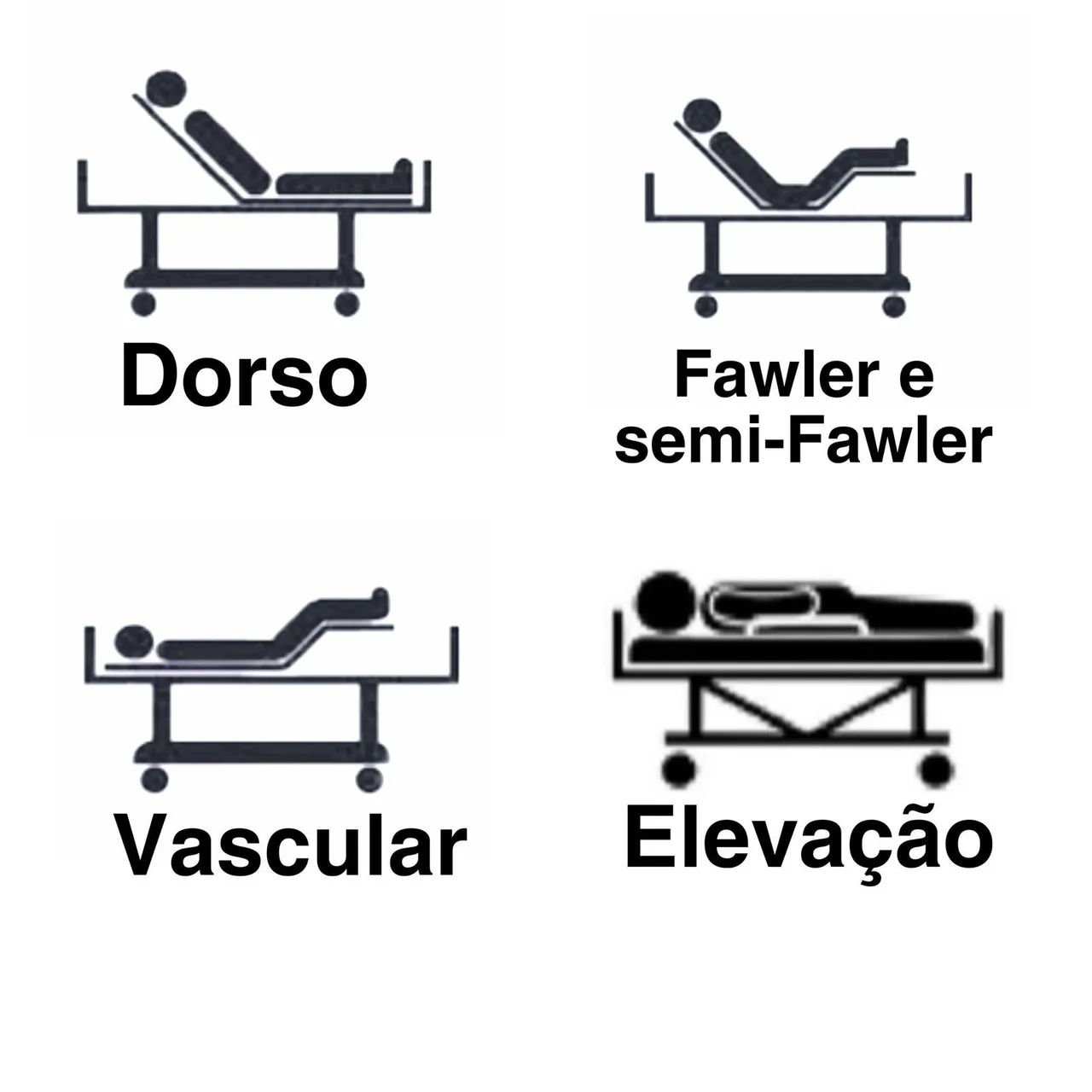 Cama hospitalar manual  - Foto 2