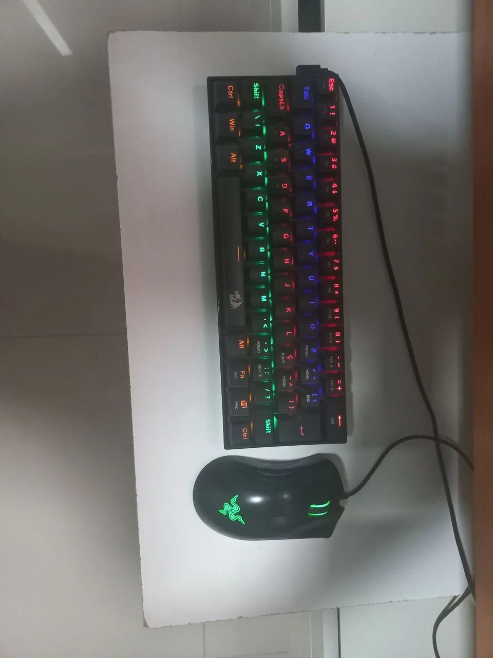 Teclado e mouse gamer  - Foto 3