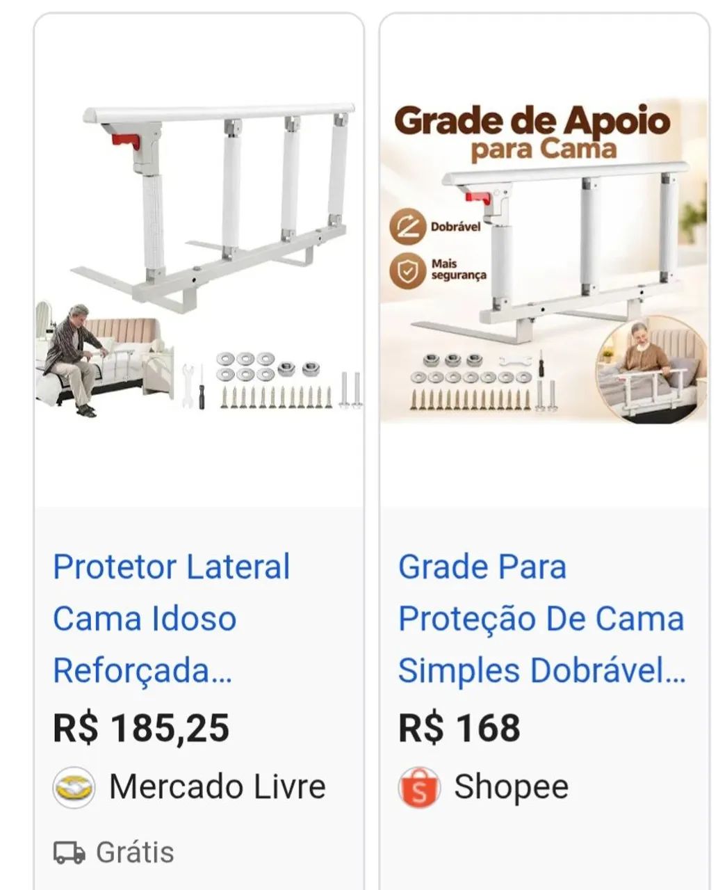 Protetor Lateral Cama Idoso - Foto 4