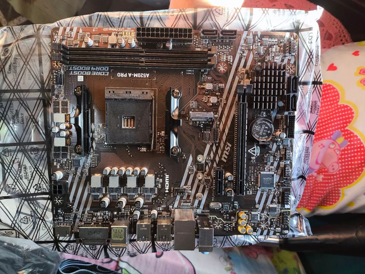 [Novo]Placa mãe MSI A520m-Pro  - Foto 2