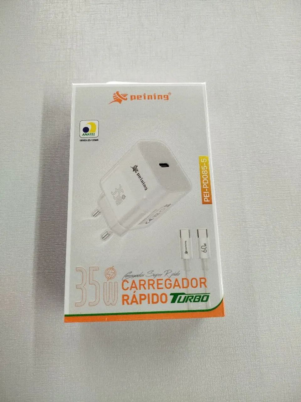 CARREGADOR TURBO TIPO C 35w