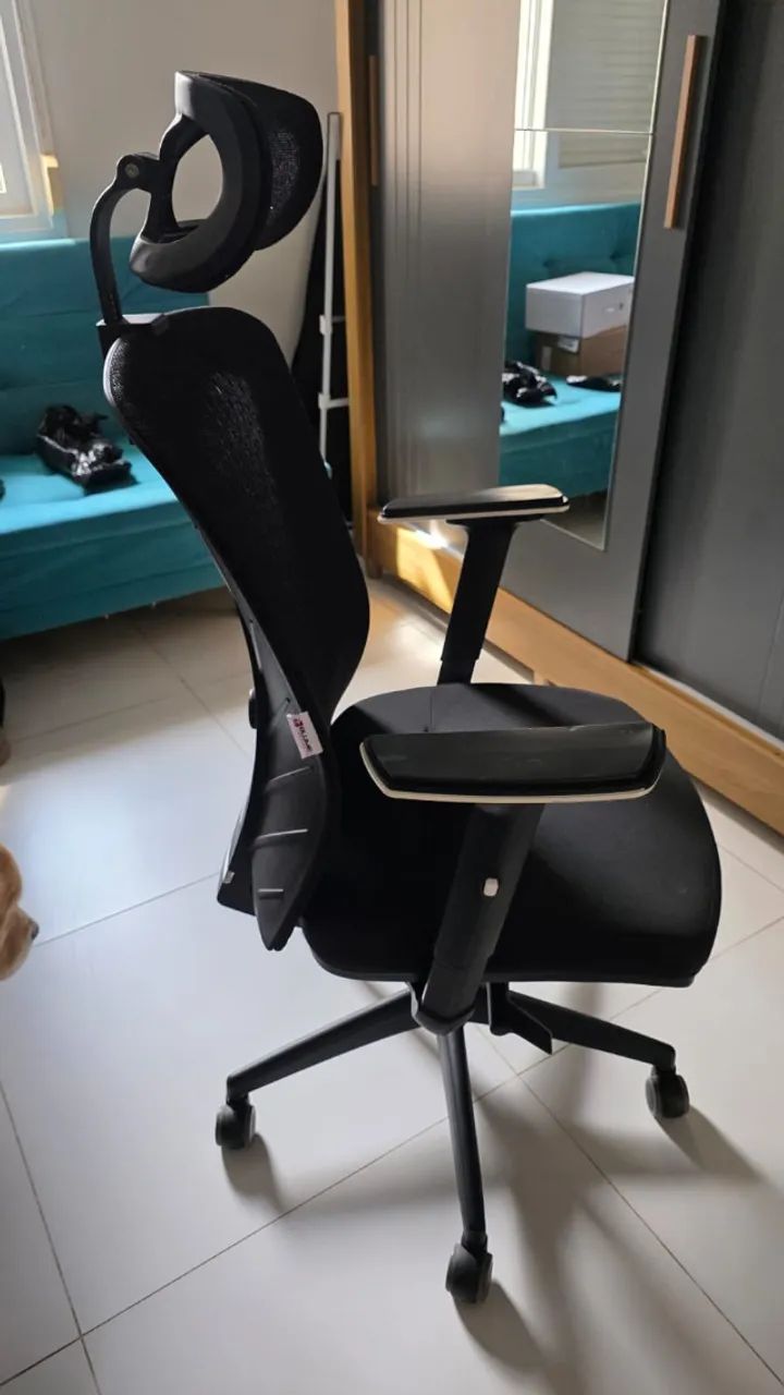 Cadeira ergonômica Blume Office preta - Foto 2