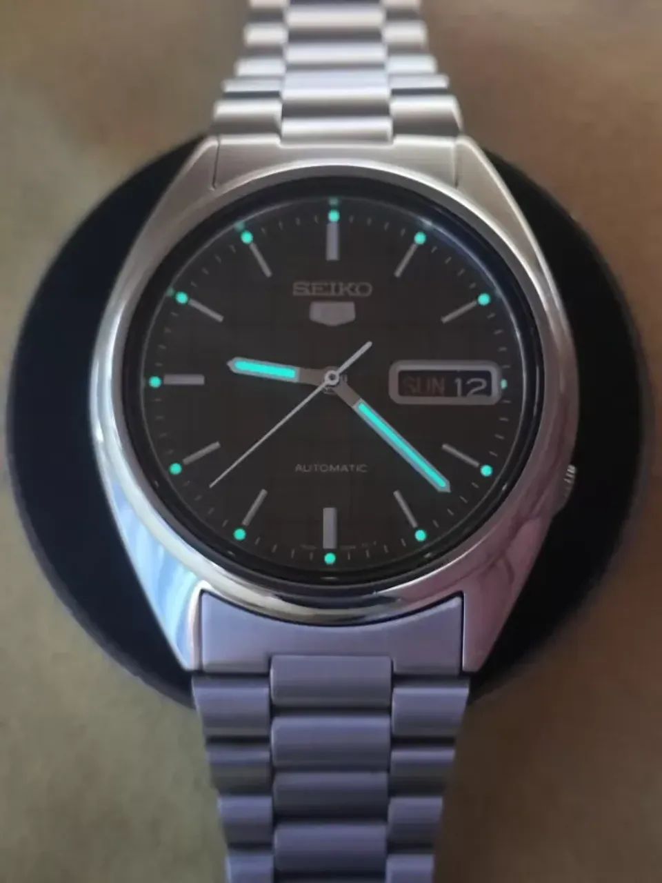 Seiko 5 0480 Automático 37mm Perfeito Estado - Foto 4