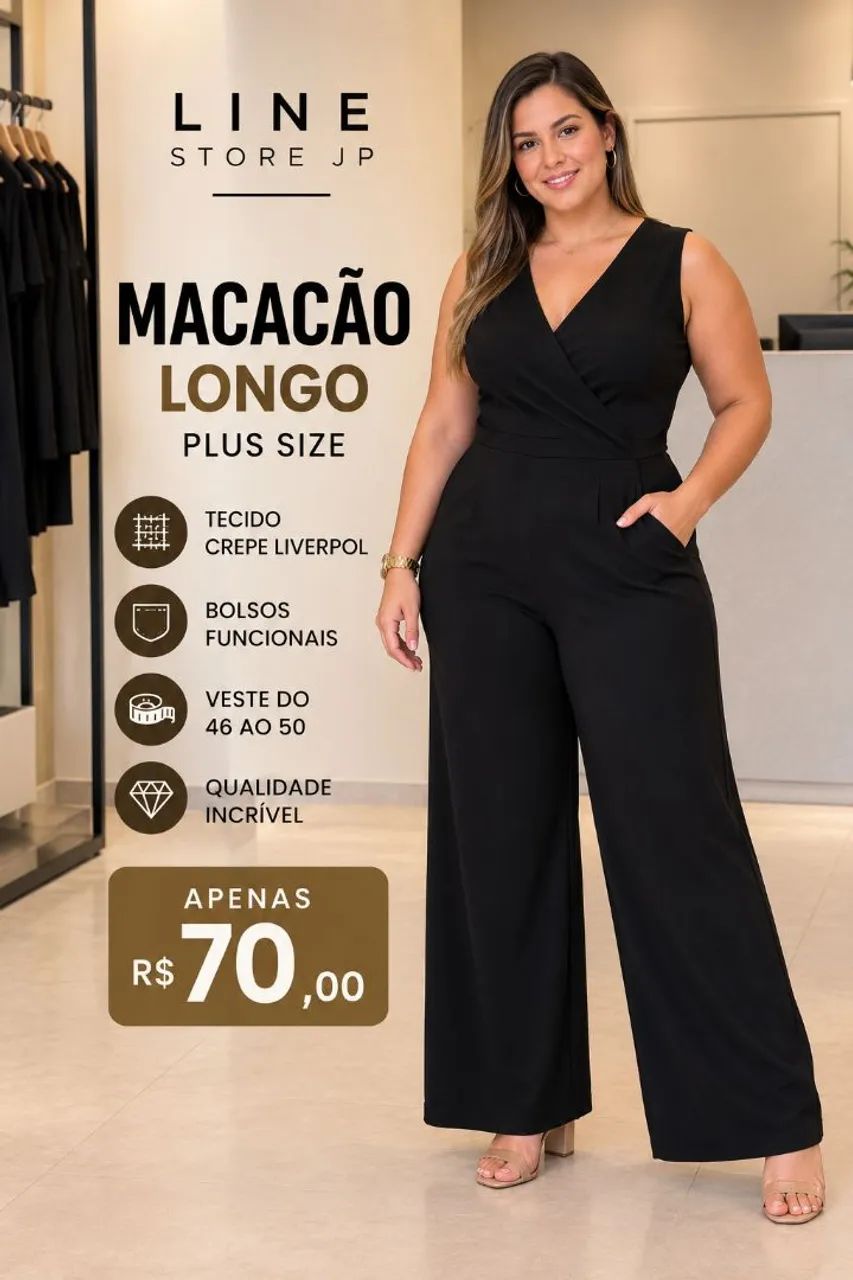 Macacão longo  - Foto 4