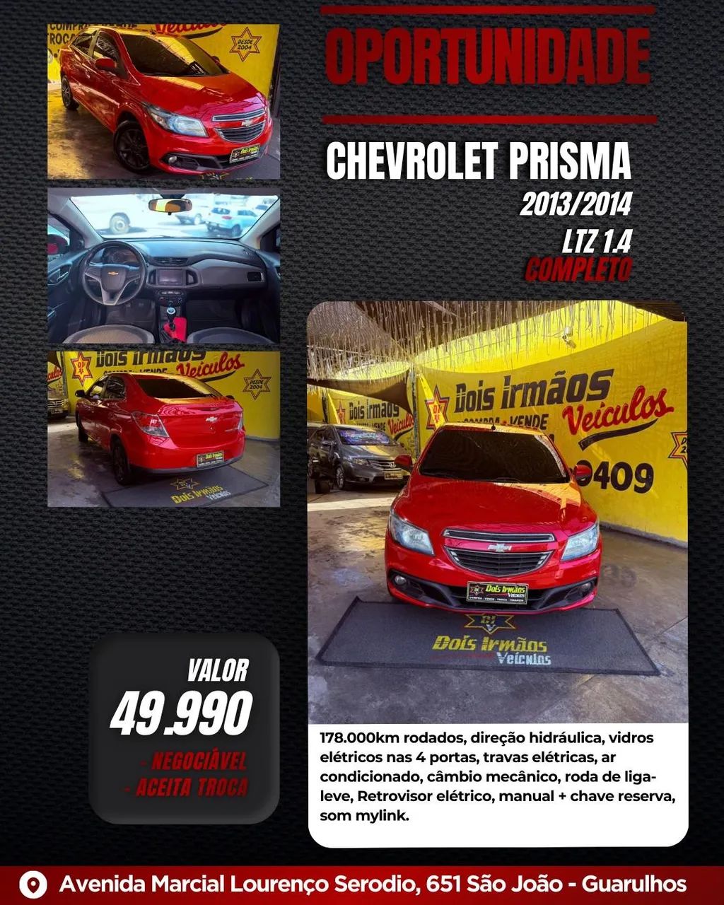Chevrolet Prisma Sed. LTZ 1.4 8V Flexpower 4P 2014