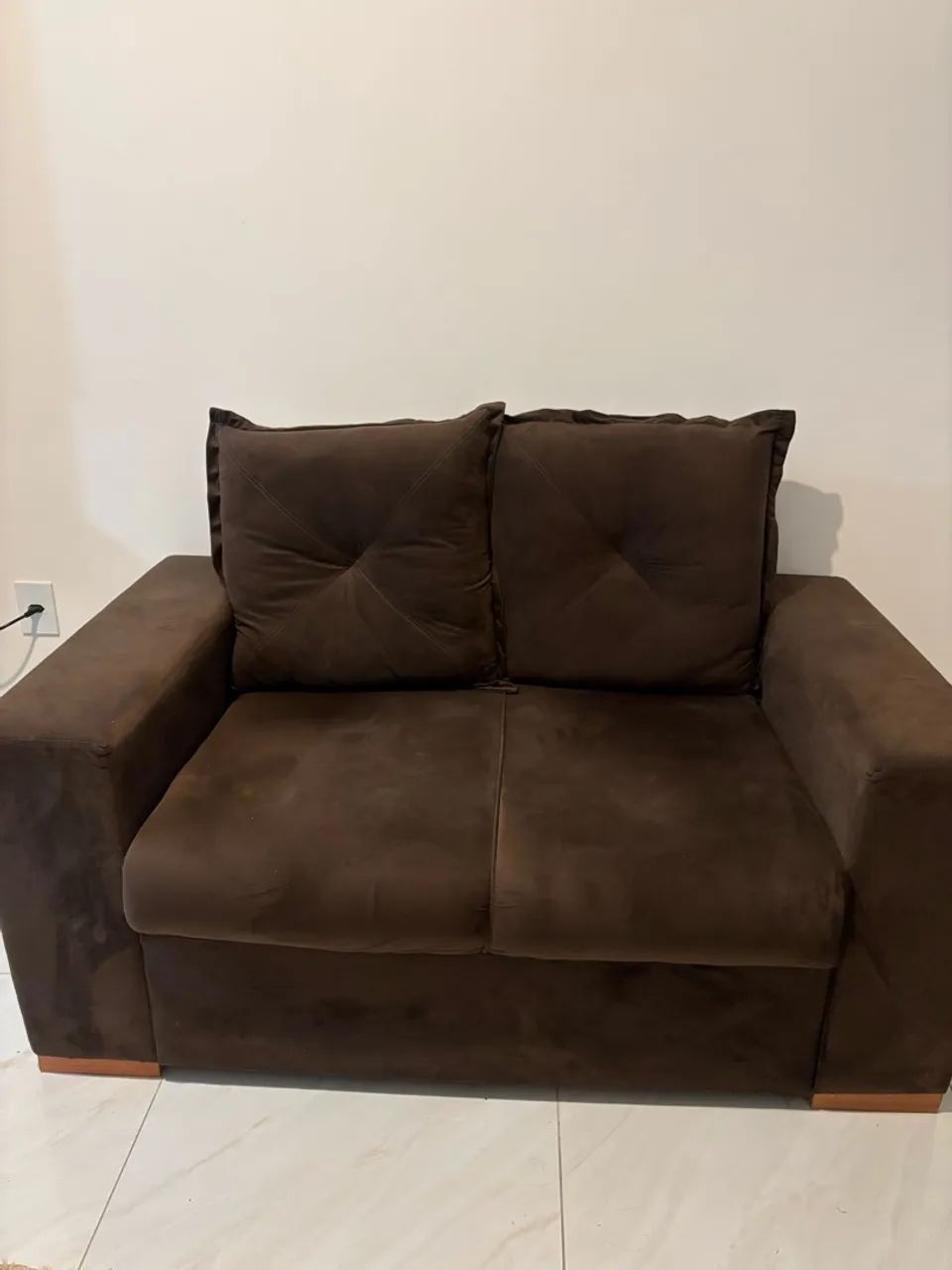 Sofá dois lugares semi novo - Foto 2