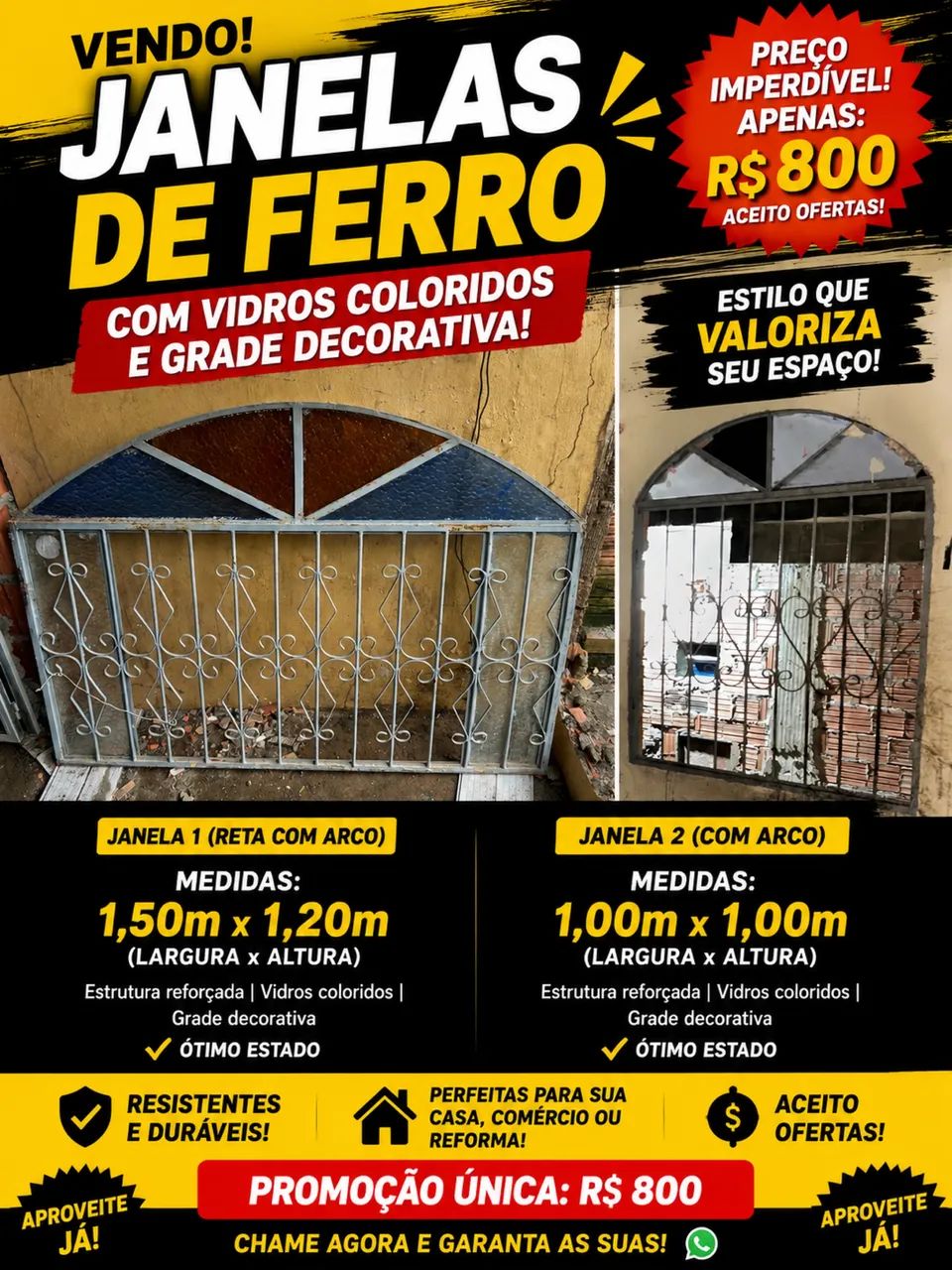 Janela De Ferro